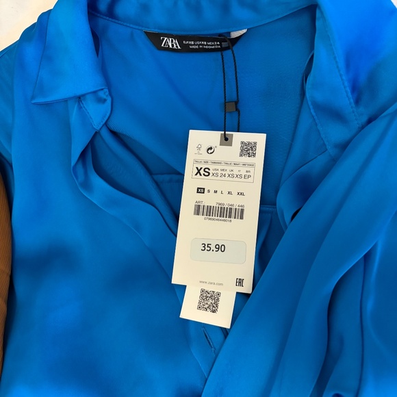 XS/S Blouse + Top Bundle - 10 Pieces (Zara, Target, Aerie, NWT!) - Picture 5 of 15